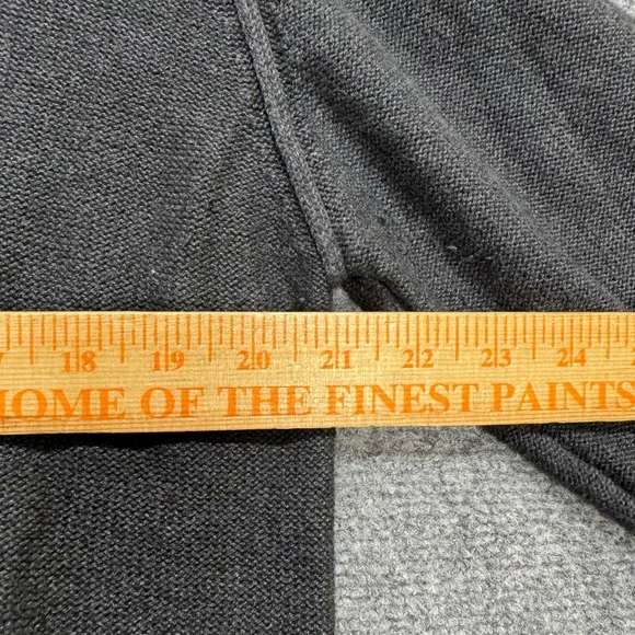 VTG Xtreme Gear Pullover Sweater Men's XL Gray Plaid Striped Y2K - Picture 4 of 5